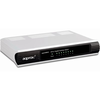 Approx Appgsw8v2 Switch 8x Gigabit Green Ethernet
